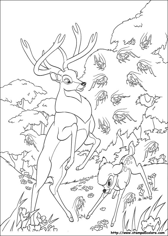 Disegni Bambi 2